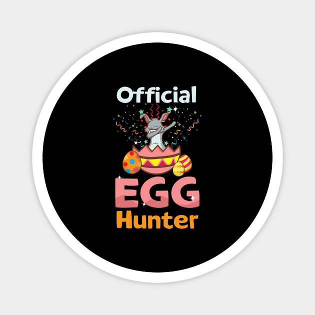 Easter Egg Shirt | Egg Hunter Dabbing Rabbit Magnet by Gawkclothing